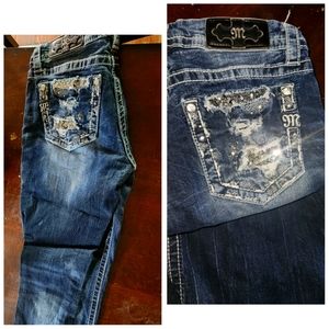 Miss me pants size 26 only worn twice